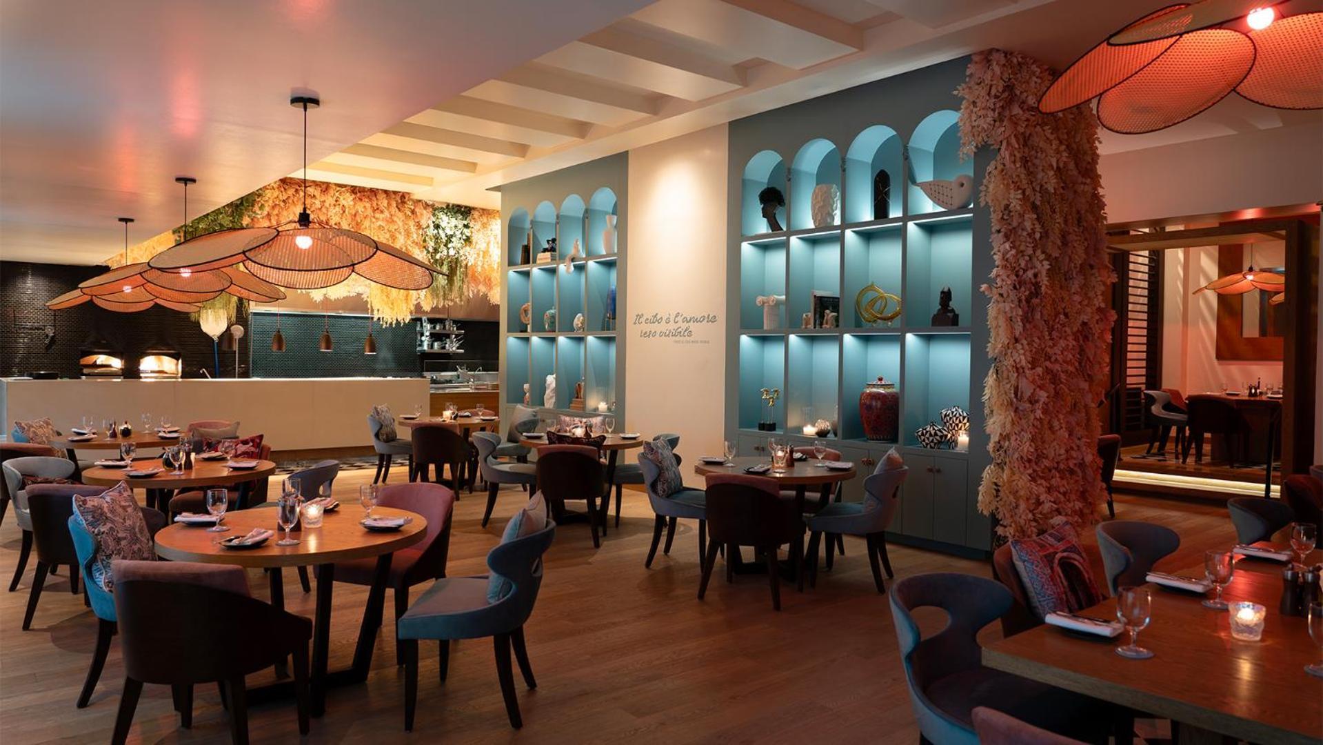 Fairmont リヤード エクステリア 写真 Interior of the restaurant